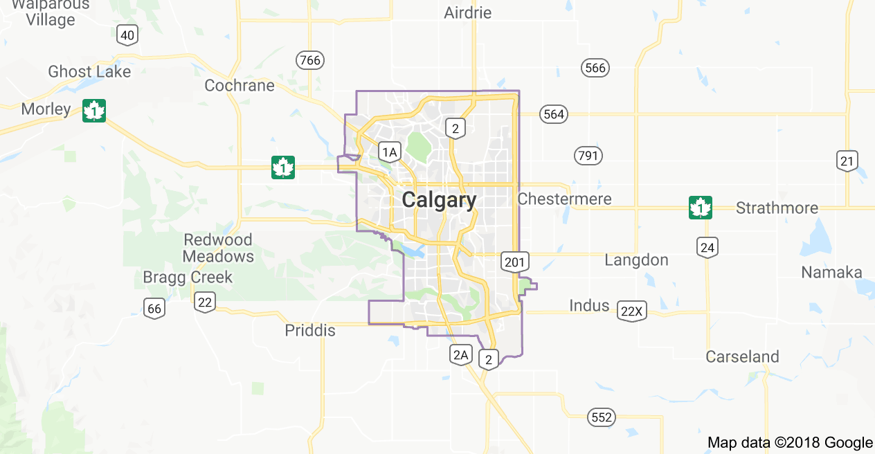 Calgary Shipping transit