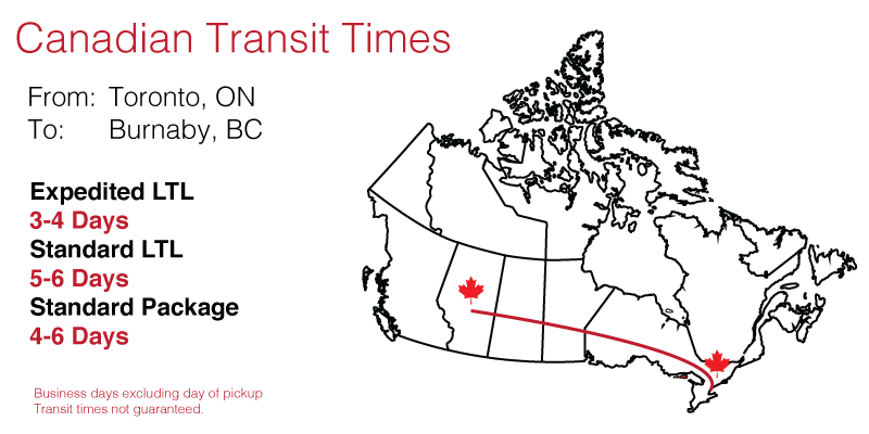 Toronto Burnaby Shipping