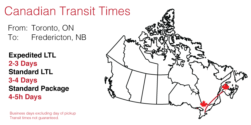 toronto fredericton transit